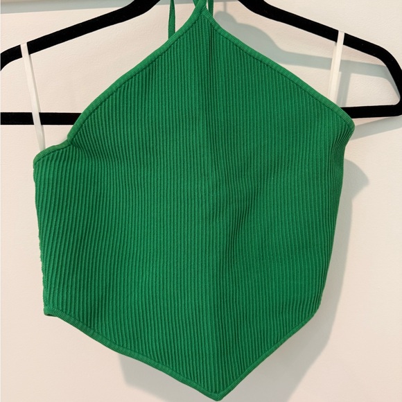 Aritzia Babaton Halter Sculpt Knit Top - Picture 1 of 2